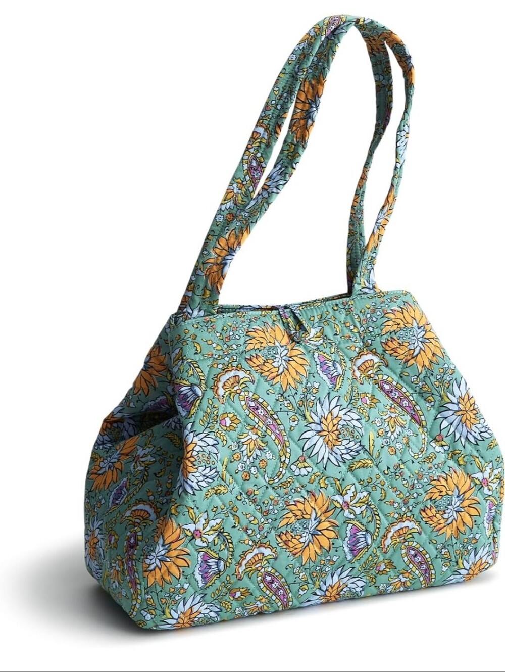 Vera Bradley womens Small Hathaway Tote Bag - Premium Cotton